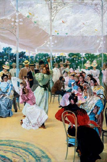 Julio Romero de Torres Feria de Cordoba oil painting picture